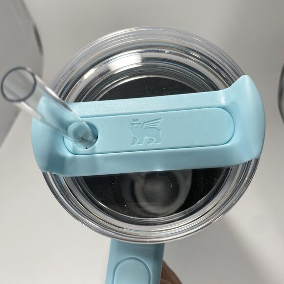 Starbucks x Stanley 2025 China Summer Fresh Blue 30oz SS Tumbler With Box - Picture 6 of 8